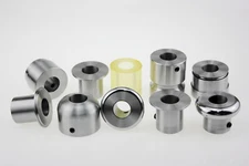 Bead Roller Forming Set 9 Dies 1 Polyurethane Roll Tipping 22mm shaft