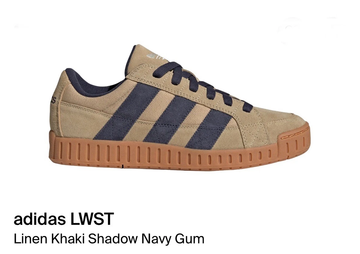 靴 adidas LWST Linen Khaki Shadow NavyGum Adidas LWST Linen Khaki Shadow Navy for sale | eBay