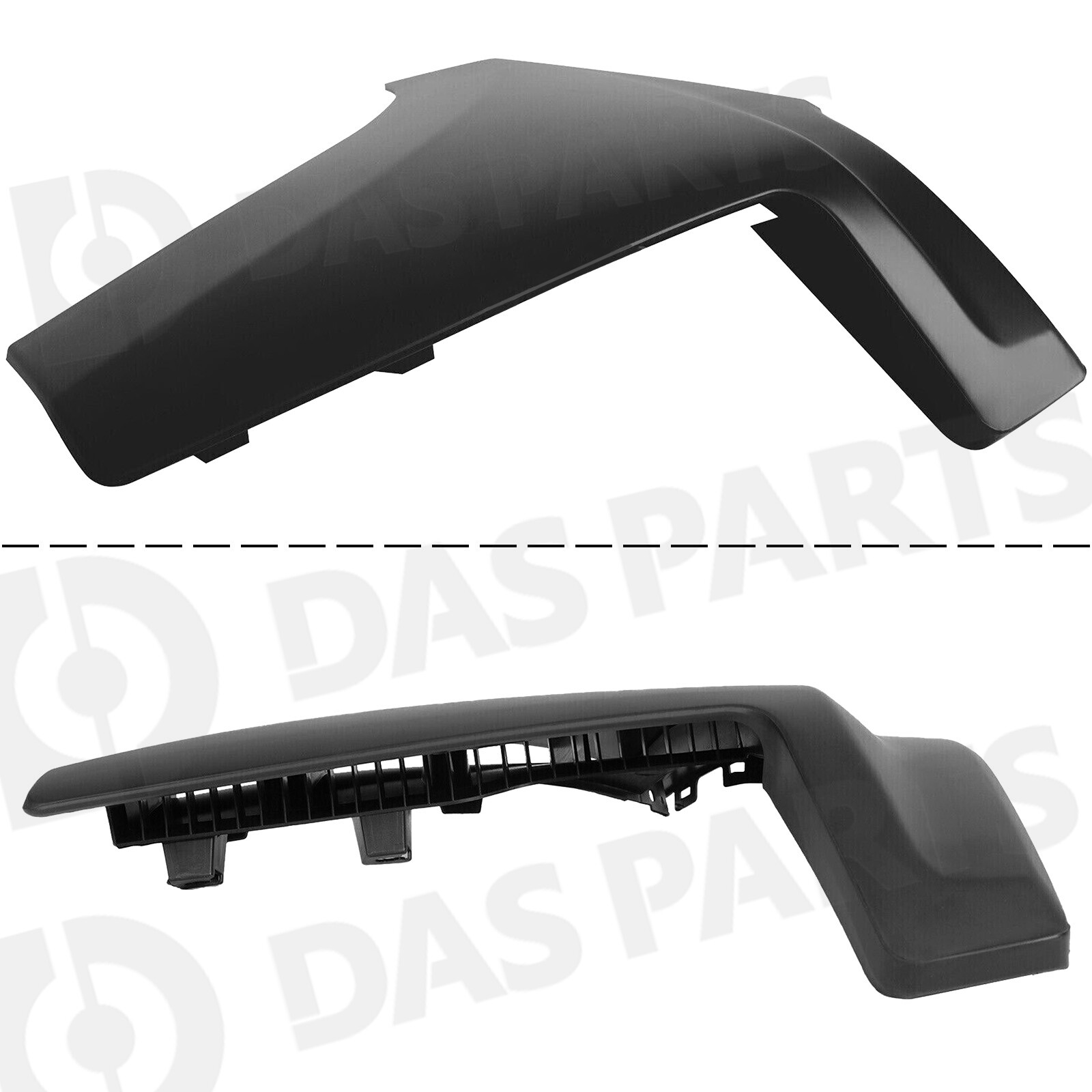 Front Left Bumper End Cap Extension Trim For 2019-2022 Chevrolet Silverado 1500