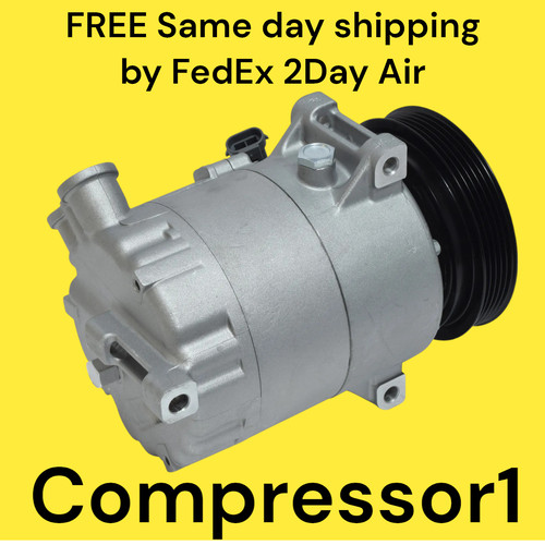 Ac Compressor Fits Chevy Cobalt, Hhr, Pontiac G5, Saturn Ion 2.2L 2.4L (For: Saturn Ion)