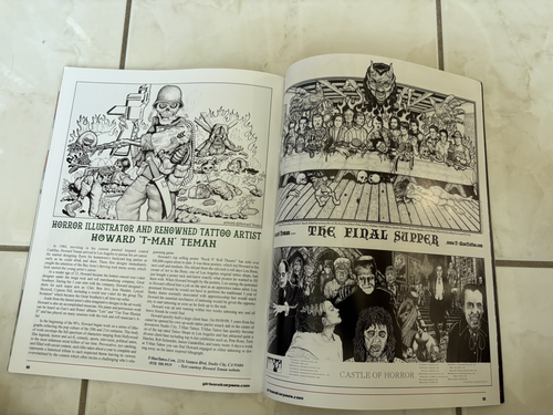 GIRLS AND CORPSES Magazine Summer 2017 Horror, Babes, Sex in Bomb Shelters - Picture 17 of 19