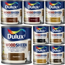 Dulux Woodsheen Quick Dry Interior & Exterior 750ml Stain & Varnish - ALL COLORS