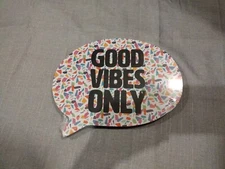 Thought Bubble Wall Art Home or Office Decor / "Good Vibes" / NEW 8 x 11 in