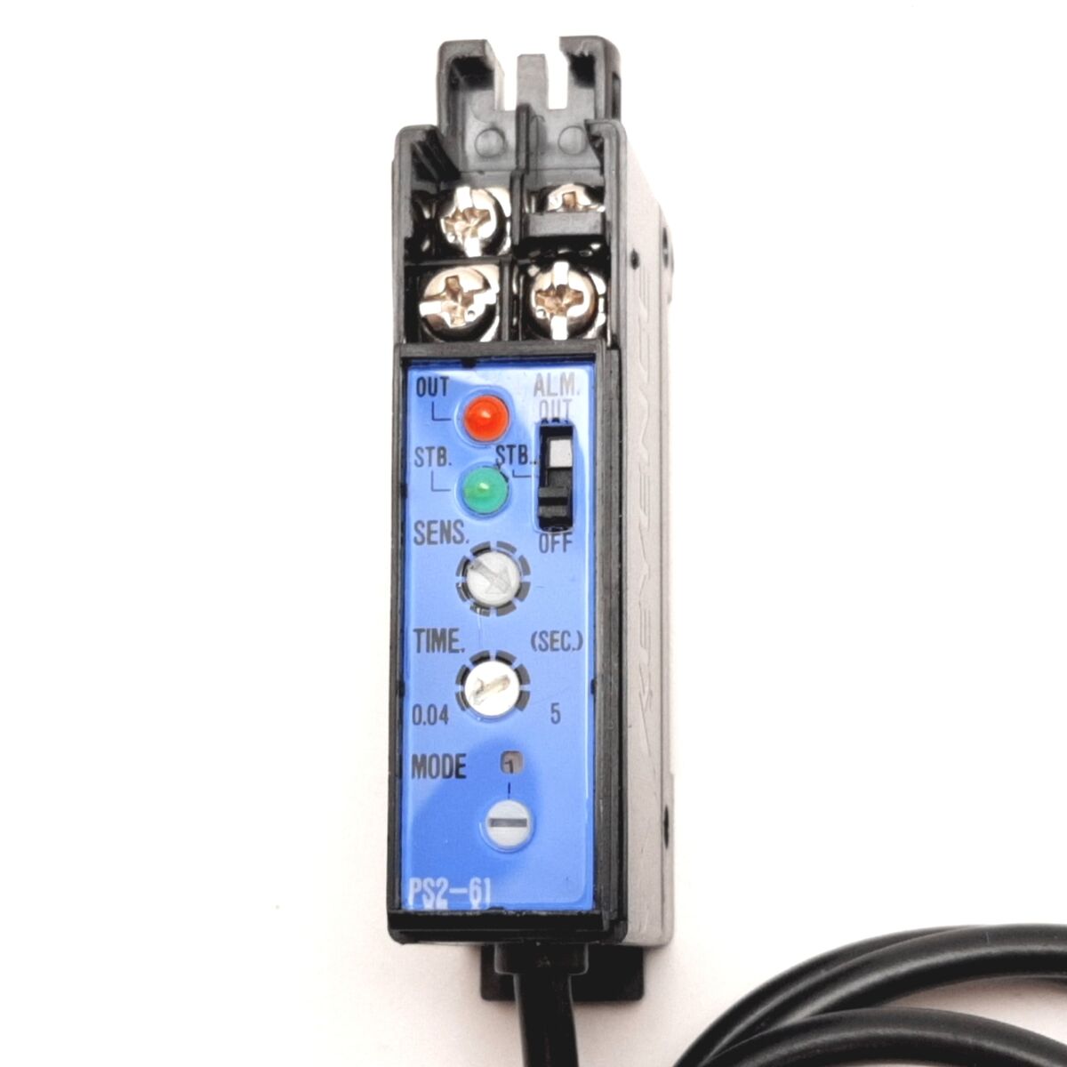 Keyence PS2-61 Photoelectric Sensor Amplifier, 12-24VDC, NPN Keyence PS2-61 Photoelectric Sensor Amplifier, 12-24VDC, NPN