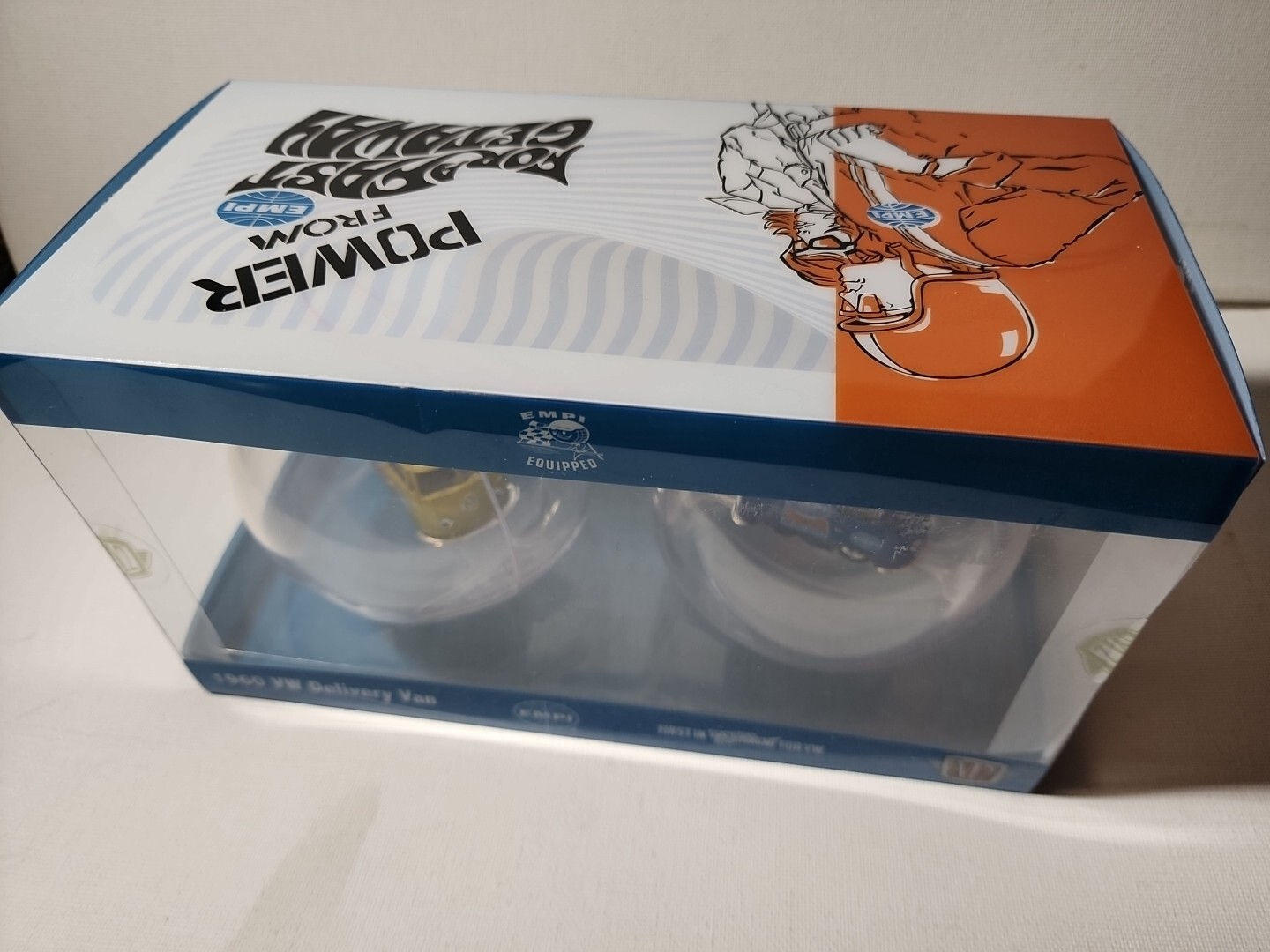 Volkswagen Vans DIE-CAST CHRISTMAS BALL 1960 VW DELIVERY VAN EMPI POWER 2 SET