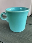 Turquoise Fiesta Fiestaware Mug O Ring Handle HLC Homer Laughlin 8 oz Cup
