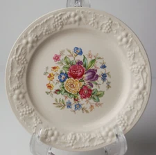 Homer Laughlin ~ EGGSHELL THEME TH11 ~ Three (3) Bread Dessert Plate Plates 6"