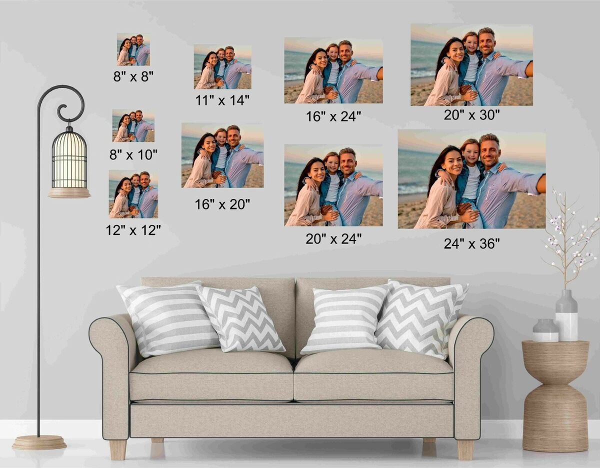 Custom Canvas Prints. Personalized Wall Canvas.