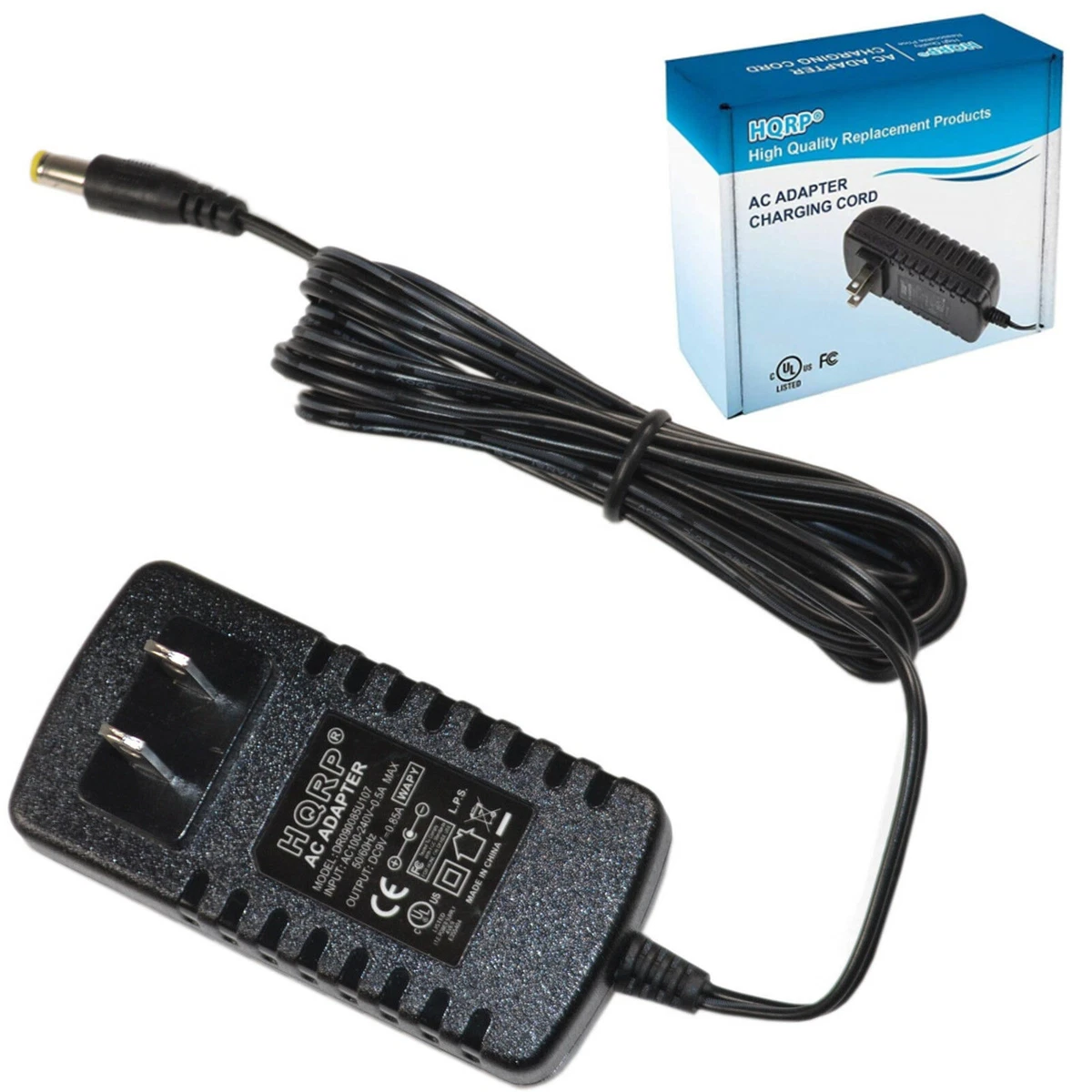 HQRP AC Power Adapter for Casio CTK 431 CTK 451 CTK 519 CTK 520L