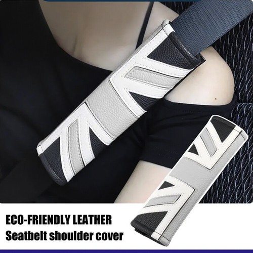 2 Pieces Car Seat Belt Cover Shoulder Pad Cushion Safe Protector For Mini Cooper eBay