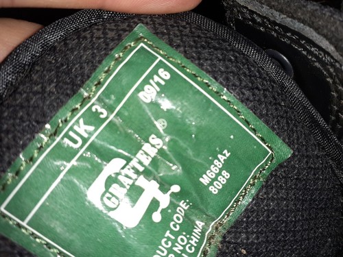 Botas de Senderismo Grafters Cuero Negro.9 Ojos. Sin rasguños ni manchas... ¡muy limpio! - Imagen 8 de 11
