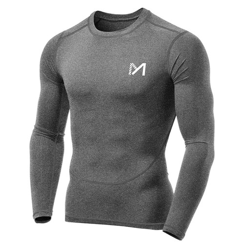 Mens Compression Quick Dry Thermal Base Layer Gym Tight Running Shirts Pants Set - Picture 17 of 20