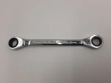 Blackhawk Full Polish Double Box Reversible Ratcheting Wrench - BULK - 10 X 11 m