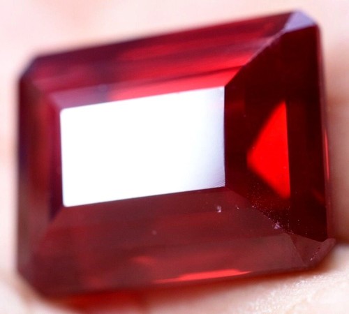 Natural 41.90 Ct Pigeon Blood Red Ruby Mozambique Certified Treated Gemstone - Picture 5 of 10