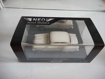 Neo Scale Models Opel Olympia Limousine in White on 1:43 in Box