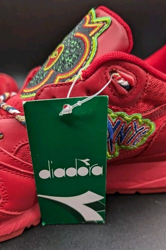 Diadora V7000 X Trax NYC, Limited Edition, Red, US 9.5 EU43 - 第 10/12 張圖片
