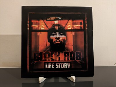 Black Rob - Life Story - Vinyl LP [Hiphop, Rap, Lil' Kim, P. Diddy, Cee-Lo]