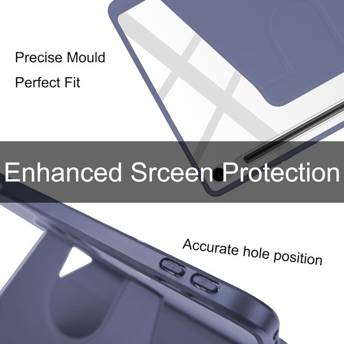Samsung Galaxy Tab S10 FE+ 13.1" Case 360 Degree Rotation Protective Stand Cover - Picture 25 of 72