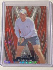 BRENDON LONG 2024 Leaf Metal Pickleball #9 Pulsar Red 1/5 (H4)