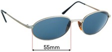 SFx Replacement Sunglass Lenses Fits Bolle 5508 - 55mm Wide