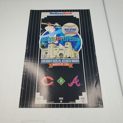 Disney Eyes & Ears Cast Member Exclusive March 1997 Grand Slam Opening Baseball