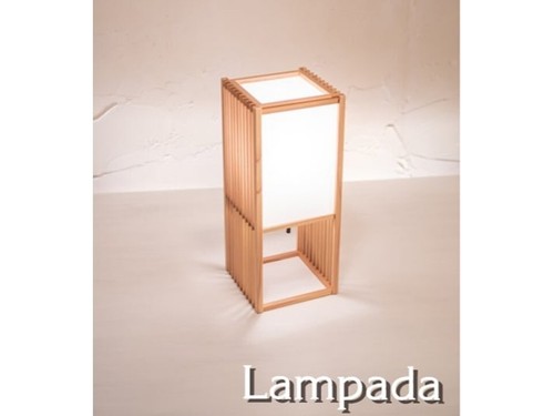 Lampada Washi Japanese Light A523 Shirabe stand light S size Made in Japan - Picture 4 of 6
