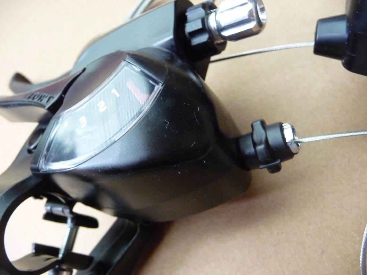 Manettes Shimano ST-EF41 - Combo Frein/vitesses 6 Vitesses, Trigger, Pour VTT/vélo Hybride