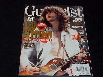 2005 NOVEMBER GUITARIST MAGAZINE - JIMMY PAGE FRONT COVER - E 3570