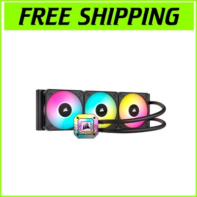 High-Performance iCUE H150i Elite CAPELLIX XT Cooler with AF120 RGB Fans