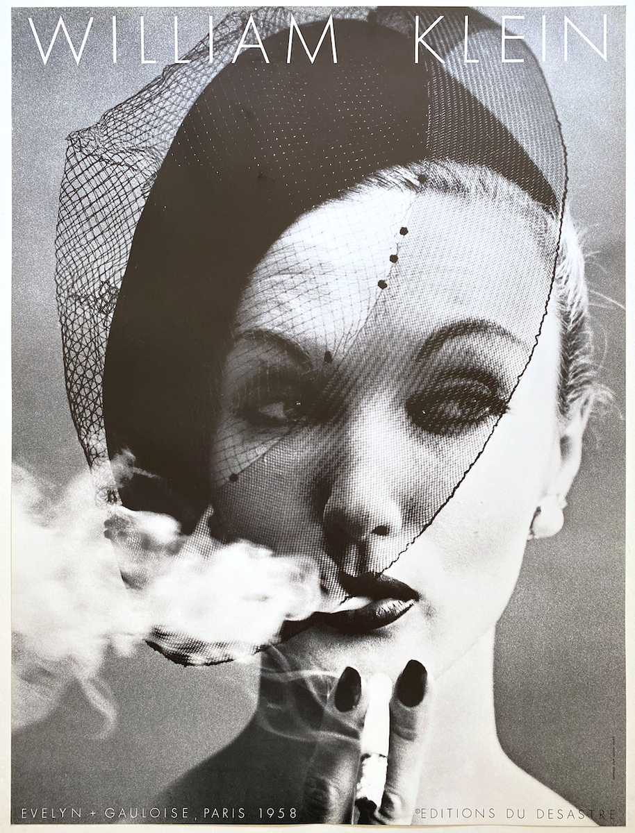 WILLIAM KLEIN RARE 1980 LITHOGRAPH PRINT FRENCH POSTER 