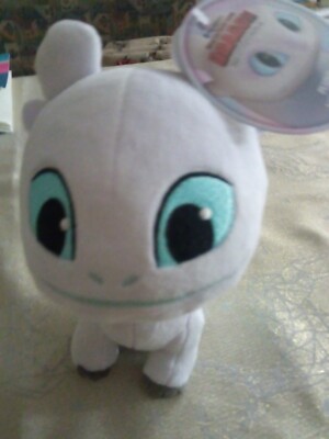 How To Train Your Dragon Plush Light Fury Dragon neu