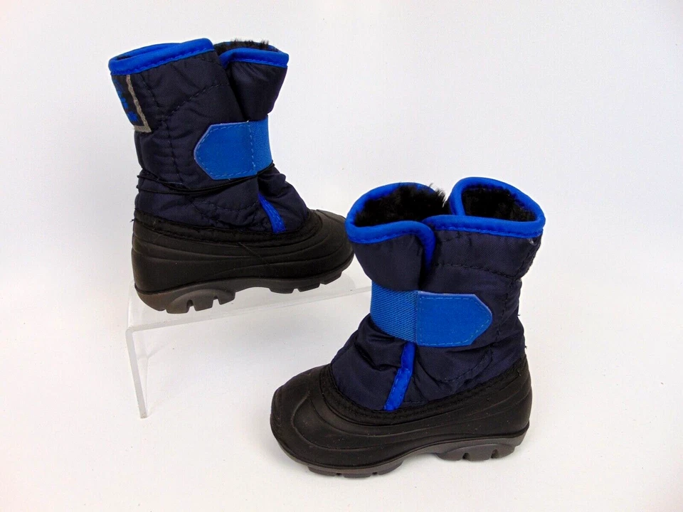 Baby Kamik Snowbug 2 Invierno Botas de Nieve Unisex Niño Pequeño Talla 5 K, Azul Negro, 2320 Foto 3 de 4
