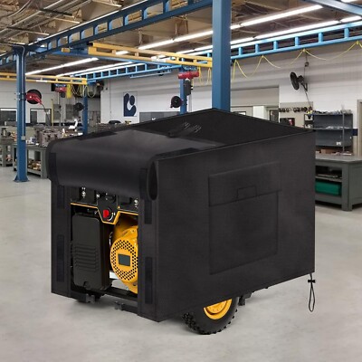 Generator Cover Waterproof 32 L×24 W×24''H Heavy Duty Snow/UV/Wind Proof 600D Ox