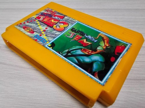 Game for Dendy Super Earthworm Jim 3 Cartridge Video Game 1997 Console 8-BIT - Picture 10 of 11