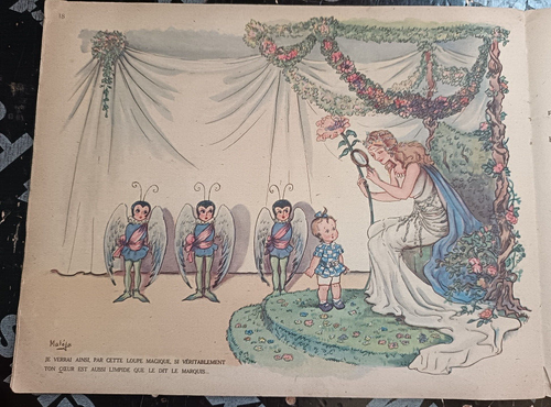 ENFANTINA NARCISSE ET FARFOUILLET ILLUSTRE MATEJA VERS 1940 - Picture 4 of 4