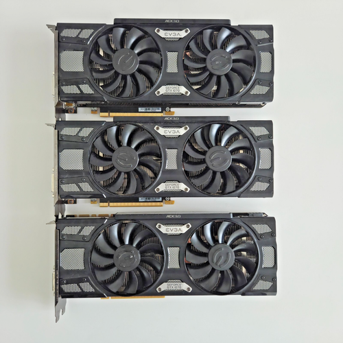 EVGA NVIDIA GeForce GTX 1070 8 GB GDDR5 Graphics Card Lot of 3 - 第 2/8 張圖片