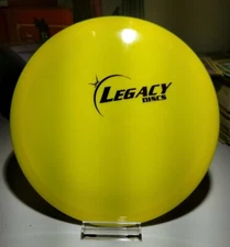 NEW Icon Rival Legacy Disc Golf Driver Bar Stamp 175g Yellow