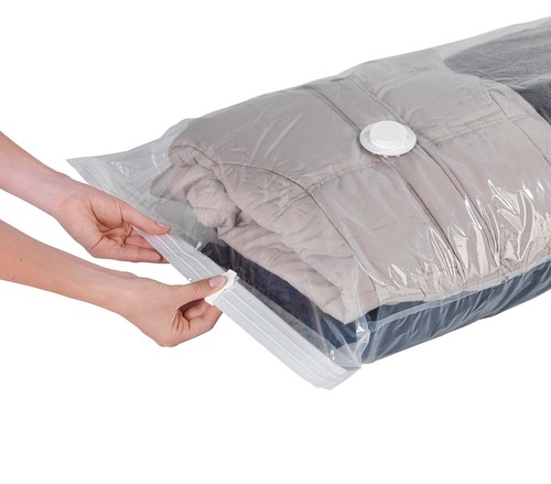 WENKO 6er Set Vakuum Beutel Kleider Aufbewahrungs Kleidung Tüte Staubsauger - Bild 4 von 7