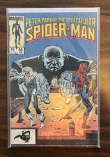 The Spectacular Spider-Man #98 Kingpin Marvel Comics January 1985 1st App Spot