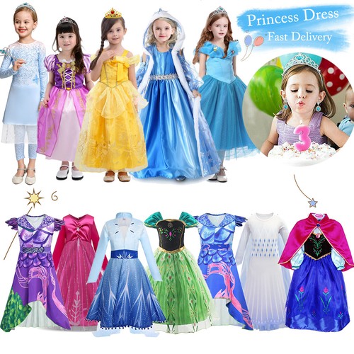 Kids Fairy Tale Princess Dress Up Fancy Costume Party Girls Cosplay Outfit Gifts | eBay Kids Fairy Tale Princess Dress Up Fancy Costume Party Girls Cosplay Outfit Gifts | eBay