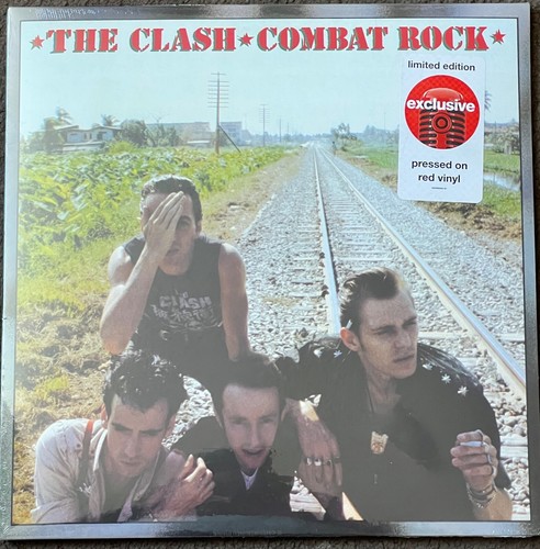 Neuf The Clash - Combat Rock Rouge Vinyle LP ' Epic ' - Épopée 19439968541 - Photo 1/3