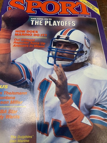 1985 Sport Magazine Joe Montana Dan marino gooden with inserts! - Picture 2 of 5