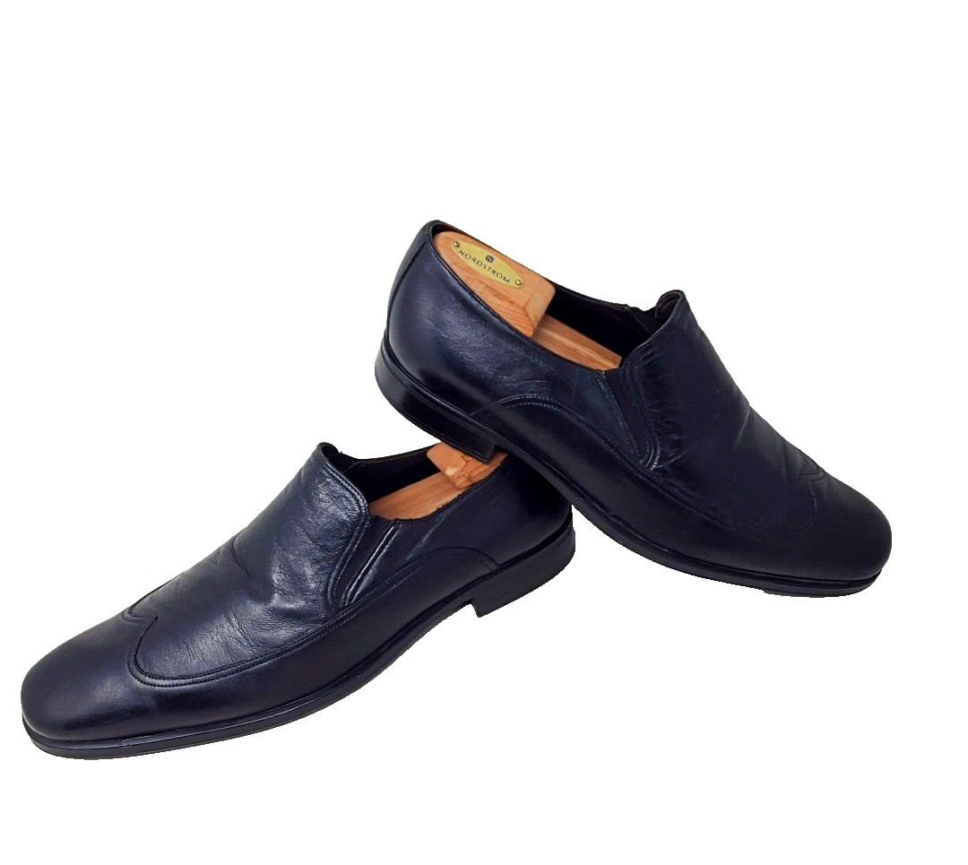 Bruno Magli Black Wingtip Dress Shoes for Men for sale | eBay display picture 1