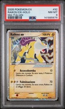 2005 POKEMON ITALIAN EX TEAM MAGMA VS TEAM AQUA #92 RAIKOU EX-HOLO MA ITA PSA 8 on eBay