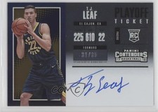 2017-18 Panini Contenders Rookie Variation Playoff Ticket 31/35 TJ Leaf Auto 2b2