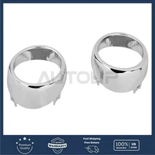 New For Infiniti G25 G37 Sport Front Bumper Both Side Fog Light Bezel Trim