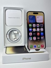 Apple iPhone 14 Pro A2650 128GB Gold 98% battery health Unlocked phone