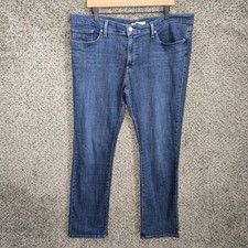 Levis Jeans Womens 34 314 Shaping Straight Medium Wash Stretch 5 Pocket Denim