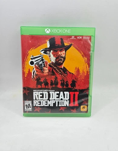 Red Dead Redemption 2 II Xbox One Both Game Discs CIB with MAP