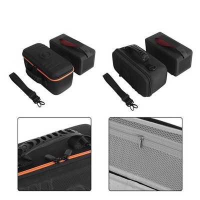 Stylisches schwarz orangefarbenes Gehäuse für Marshall Middleton II Lautsprech